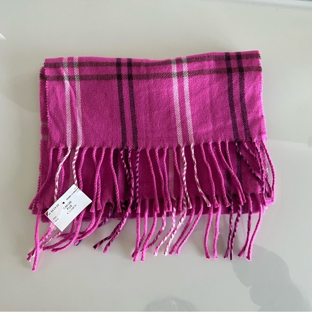 Pink Scarf Made in Italy